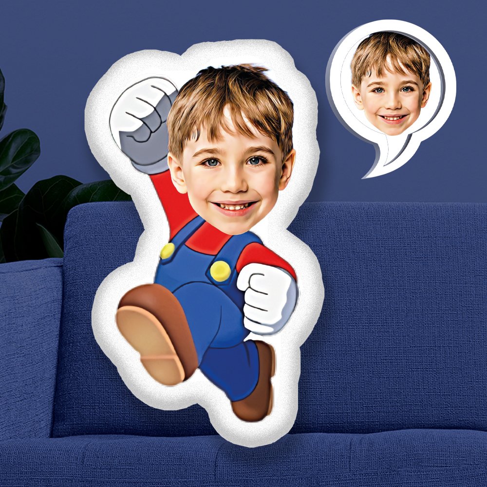 eJOYA Kişiye Özel Fotoğraflı  Çizgi Karakter Yastık 115362