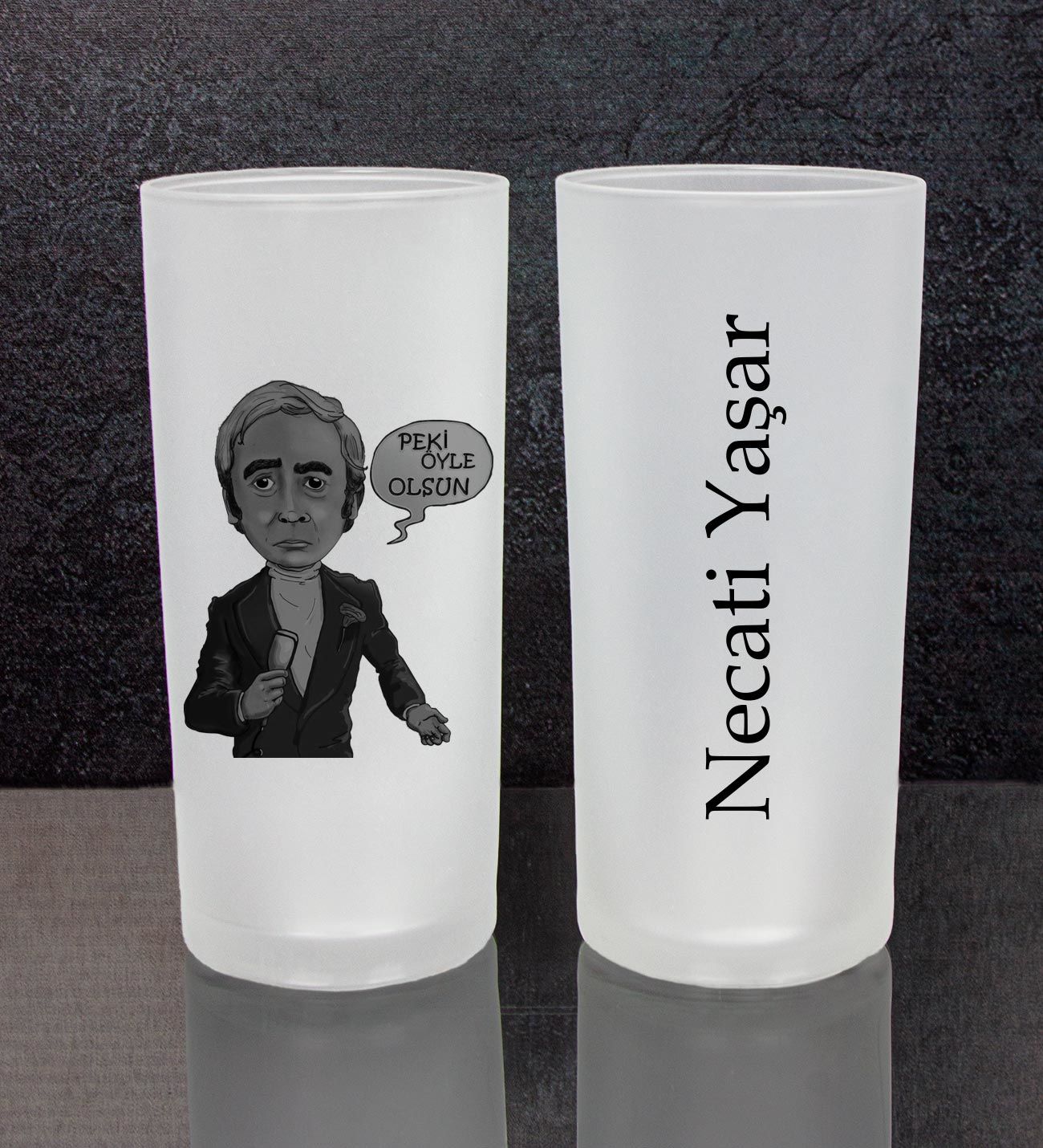 eJOYA Kişiye Özel 2'li Rakı Bardağı 111439