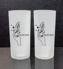 eJOYA Kişiye Özel 2'li Rakı Bardağı 111444
