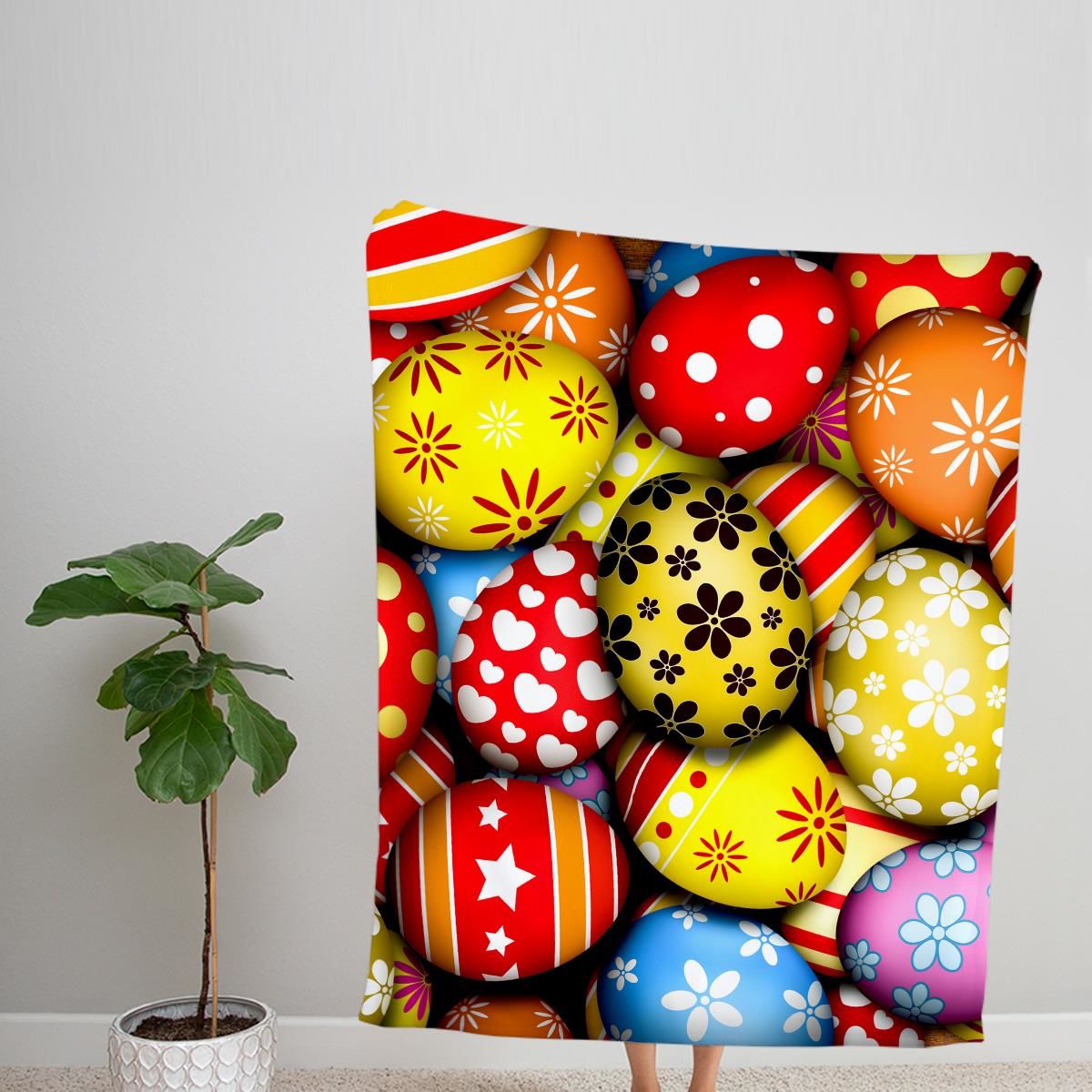 eJOYA Modern Desenli Polar TV Battaniyesi 92987