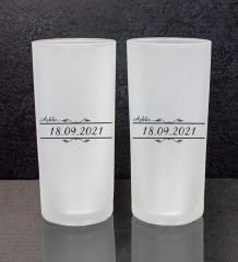 eJOYA Kişiye Özel 2'li Rakı Bardağı 111448