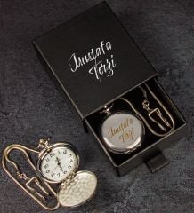 eJOYA Kişiye Özel Kutusunda Köstekli Saat 81735