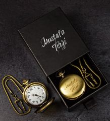 eJOYA Kişiye Özel Kutusunda Köstekli Saat 81735