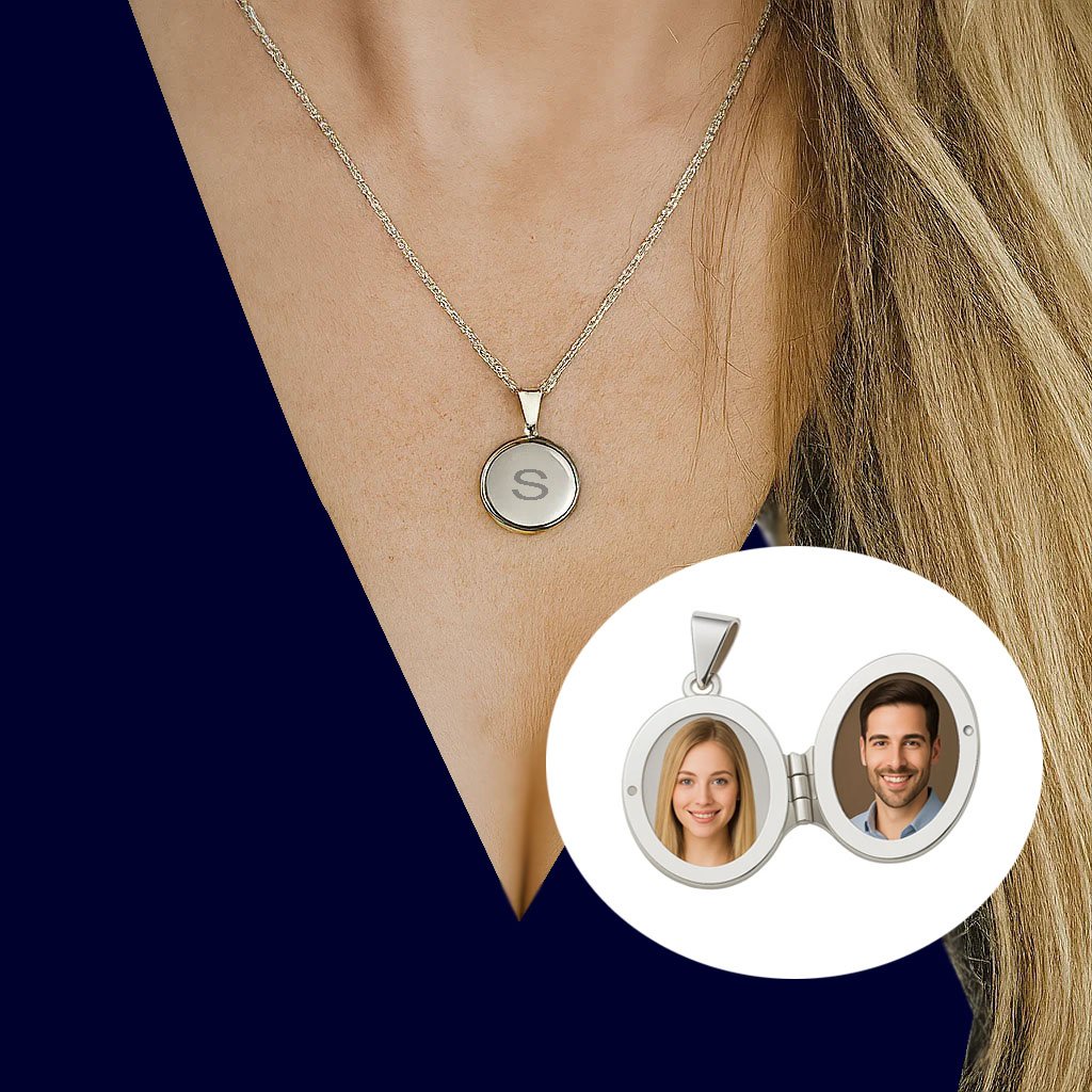 eJOYA Kişiye Özel Gizli Resimli Kolye 84744