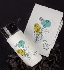 eJOYA Kişiye Özel Defter Kalem Ve Matara Hediye Seti 94746