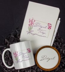 eJOYA Kişiye Özel Defter Kalem Kupa Ve Bardak Altlığı Hediye Seti 103844