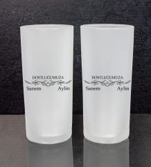eJOYA Kişiye Özel 2'li Rakı Bardağı 111472