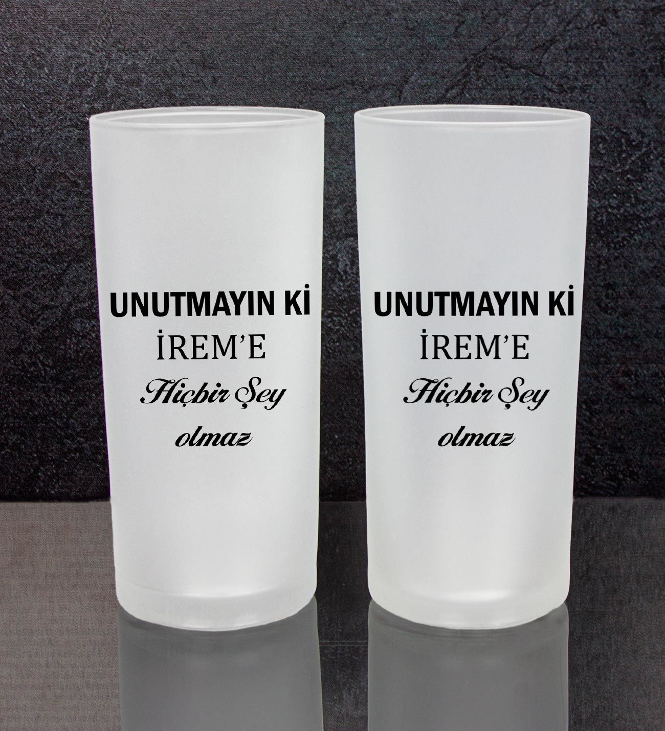 eJOYA Kişiye Özel 2'li Rakı Bardağı 111478