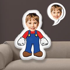 eJOYA Kişiye Özel Fotoğraflı Süper Mario Yastık 115375