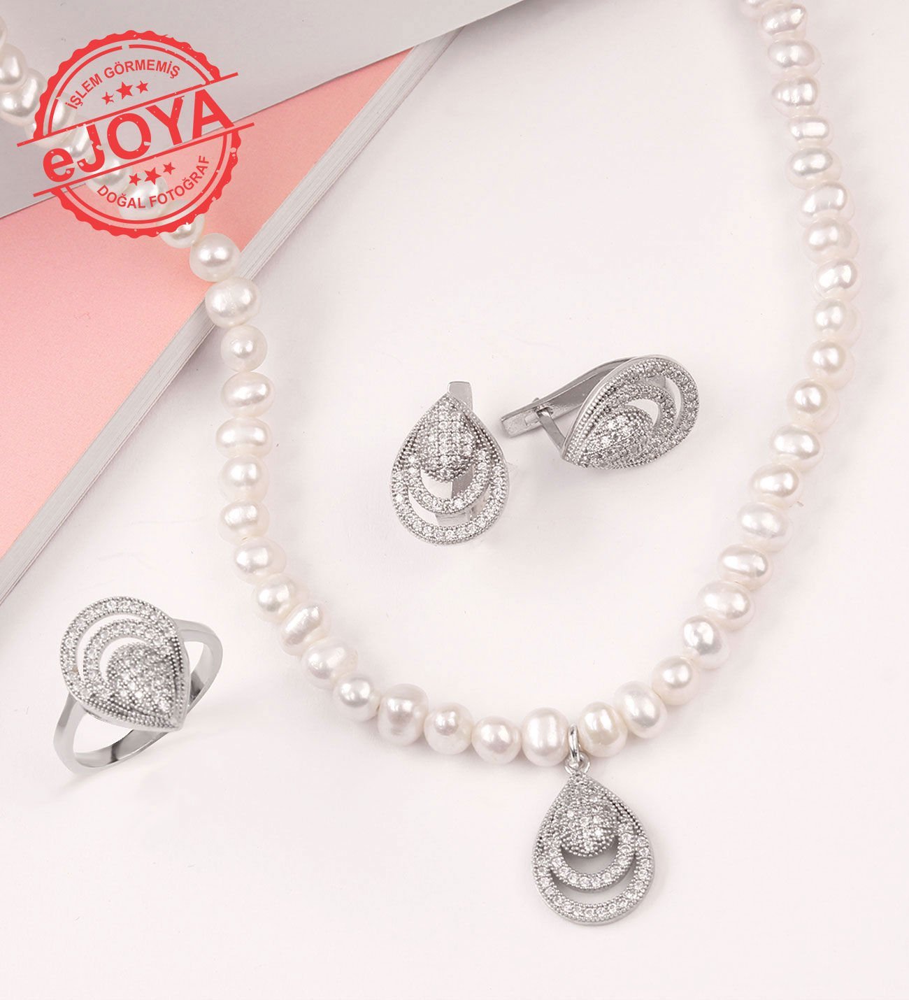 eJOYA Doğal İnci Takım 74311