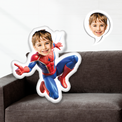 eJOYA Kişiye Özel Fotoğraflı Çizgi Karakter Yastık 115627