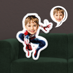 eJOYA Kişiye Özel Fotoğraflı Çizgi Karakter Yastık 115628