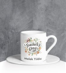 eJOYA Kişiye Özel Teachers Day Türk Kahvesi Fincanı 90675