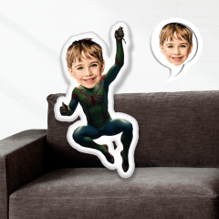 eJOYA Kişiye Özel Fotoğraflı Çizgi Karakter Yastık 115632