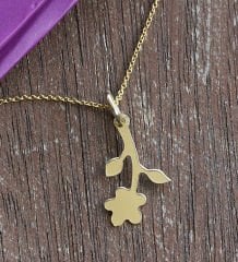 eJOYA Çiçek Altın Kolye 76558