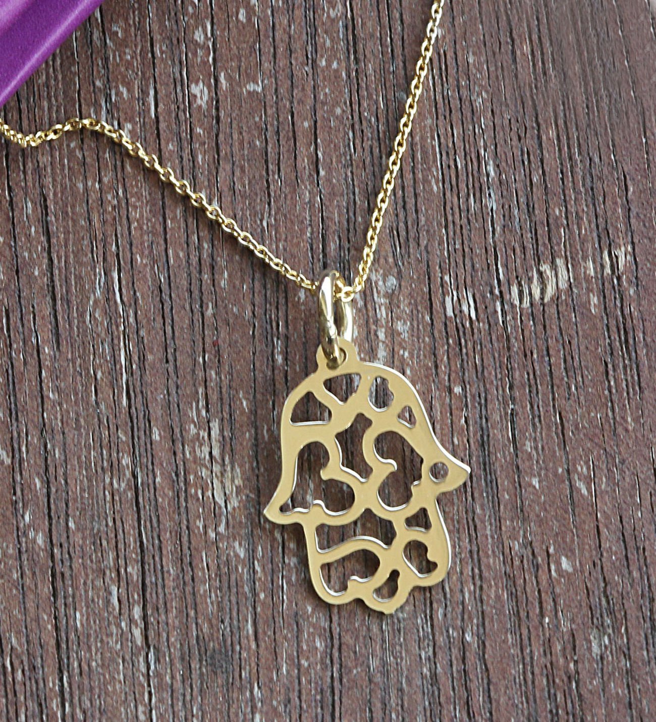 eJOYA Fatmaeli Altın Kolye 76572