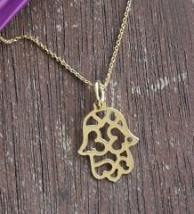 eJOYA Fatmaeli Altın Kolye 76572