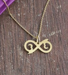 eJOYA Kalpten Sonsuzluk Altın Kolye 76596