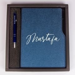 eJOYA Kişiye Özel Kutusunda Premium İmza Kalemi & Defter Seti 114024