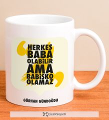 eJOYA Kişiye Özel Babişko Olamaz Kupa Bardak 79940