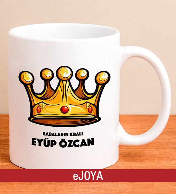eJOYA Kişiye Özel Babaların Kralı Kupa Bardak 79950