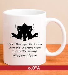 eJOYA Kişiye Özel Psikolojik Test Kupa Bardak 79954