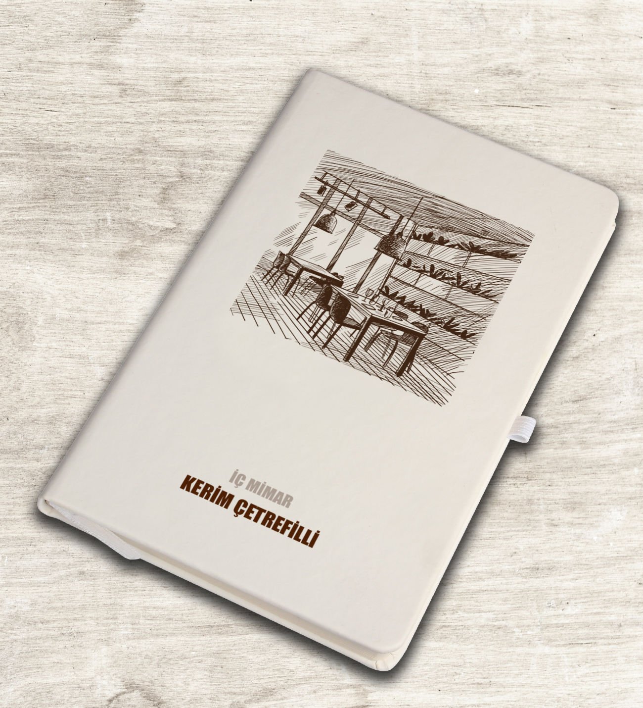 eJOYA Kişiye Özel Mesleki İç Mimar Temalı Defter 81372