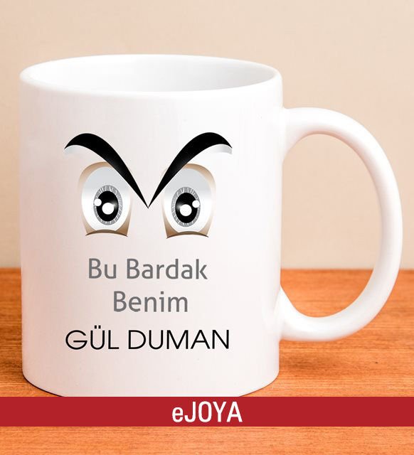 eJOYA Kişiye Özel Bu Bardak Benim Kupa Bardak 79961