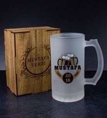 eJOYA Kişiye Özel Kutusunda Bira Bardağı Hediye Seti 108248