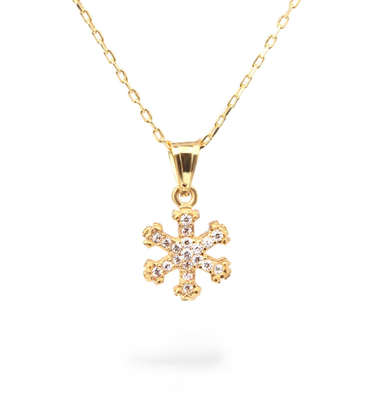 eJOYA Zircone Kartanesi Altın Kolye Ucu 77356