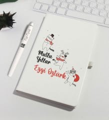 eJOYA Kişiye Özel Yeni Yıl Dilekleri Defter Kalem Seti 91086