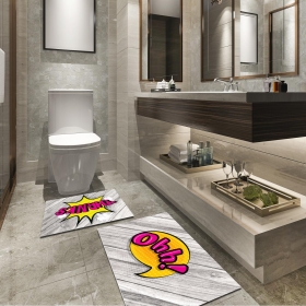 Ejoya Modern Tasarımlı Banyolara Özel Paspas 94111